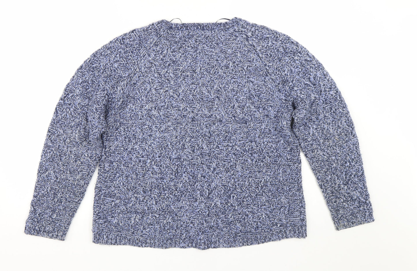 M&S Womens Blue   Pullover Jumper Size 14