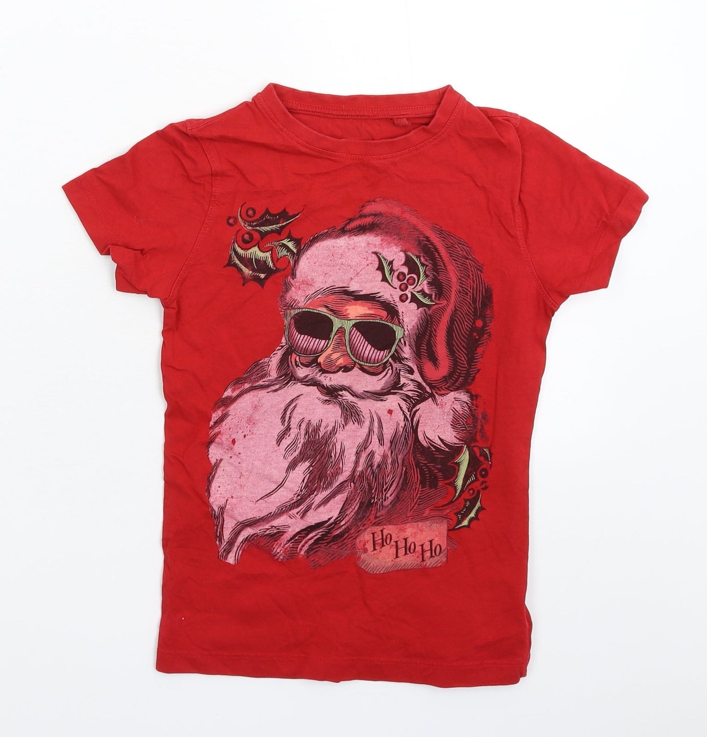 NEXT Boys Red   Basic T-Shirt Size 8 Years
