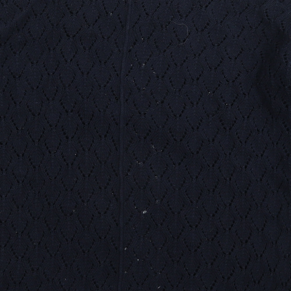 H&M Womens Blue  Knit Pullover Jumper Size M