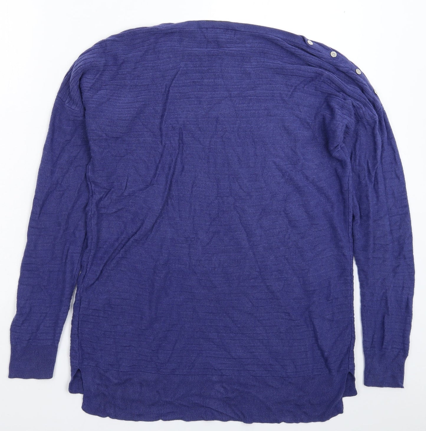 Debenhams Womens Blue  Knit Pullover Jumper Size 16
