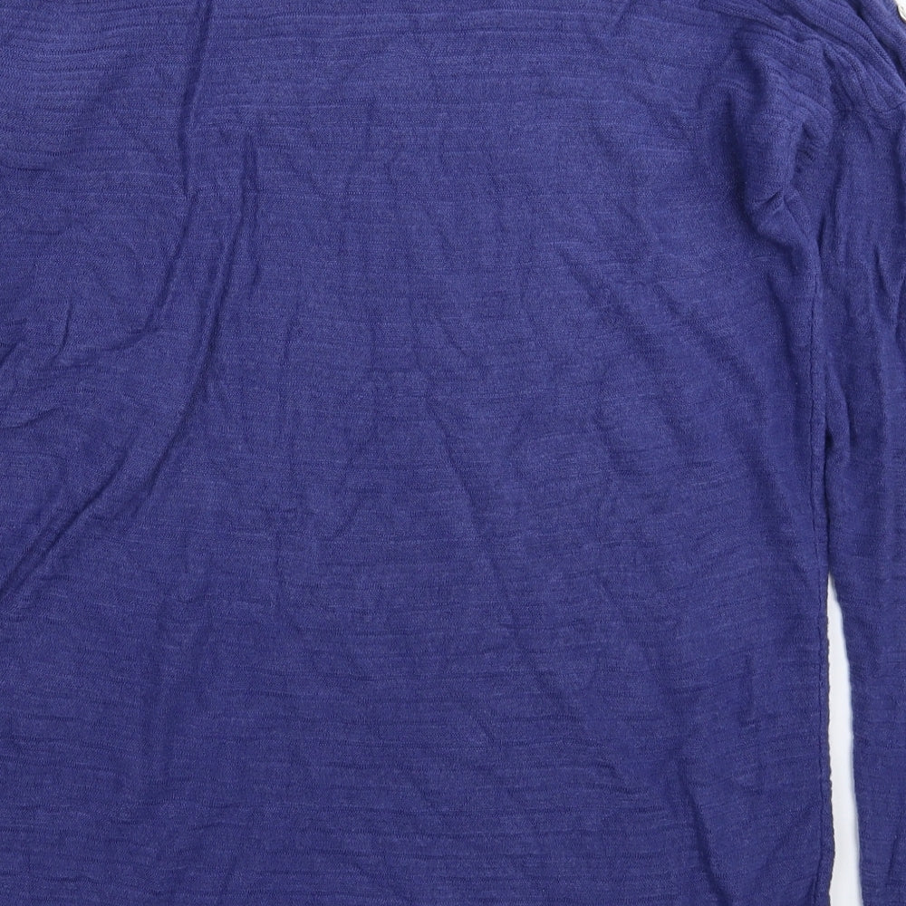 Debenhams Womens Blue  Knit Pullover Jumper Size 16