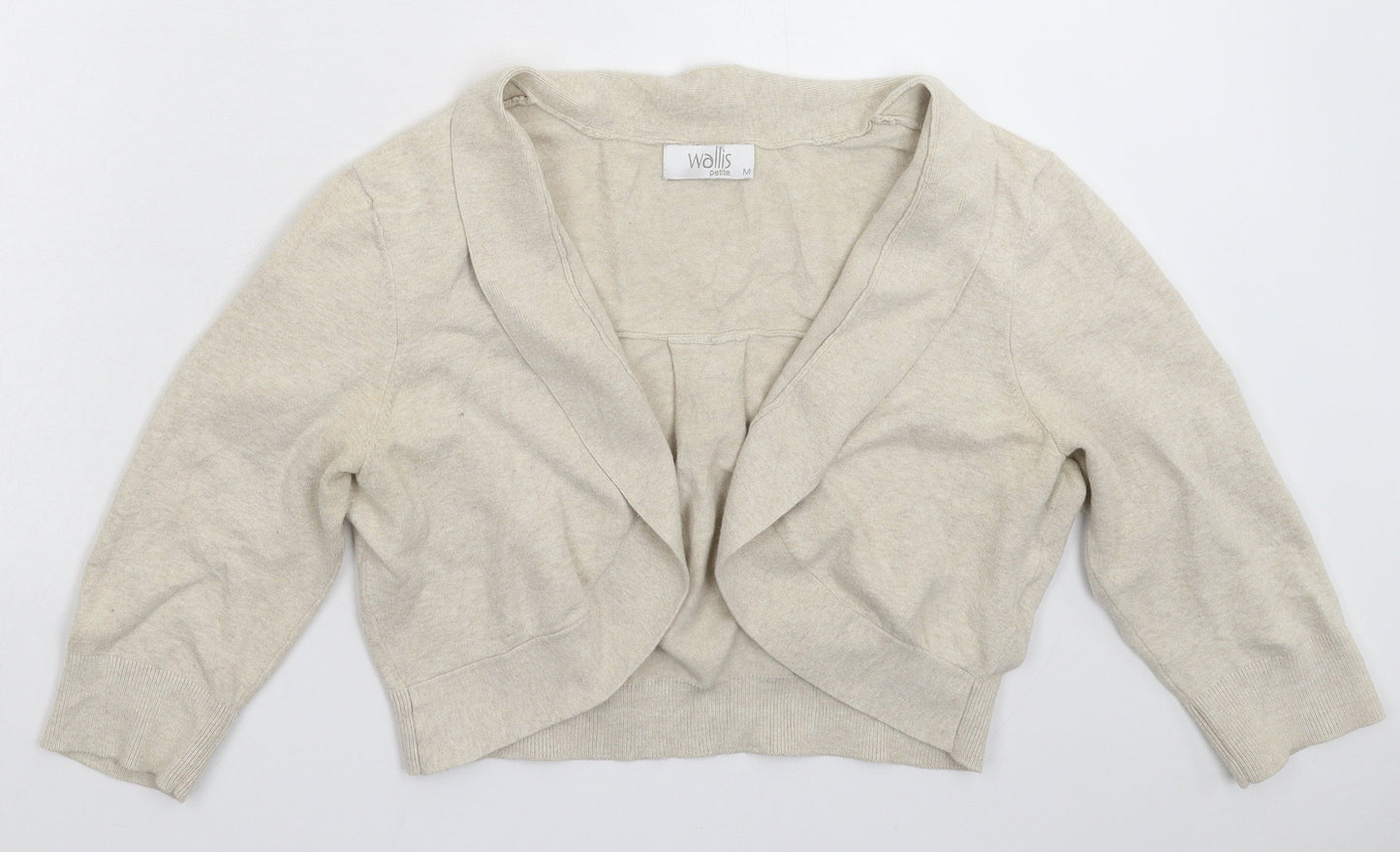 Wallis Womens Grey  Knit Cardigan Jumper Size M