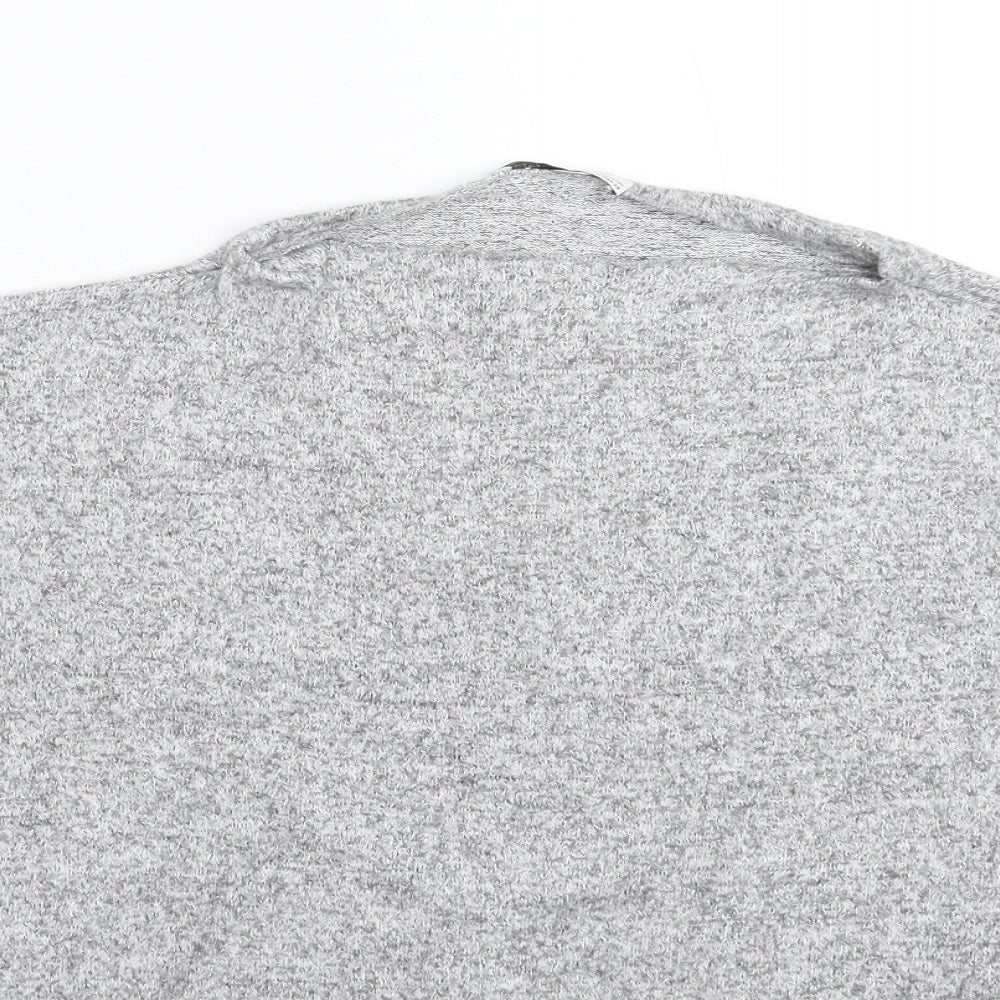 Zara Womens Grey  Knit Pullover Jumper Size M