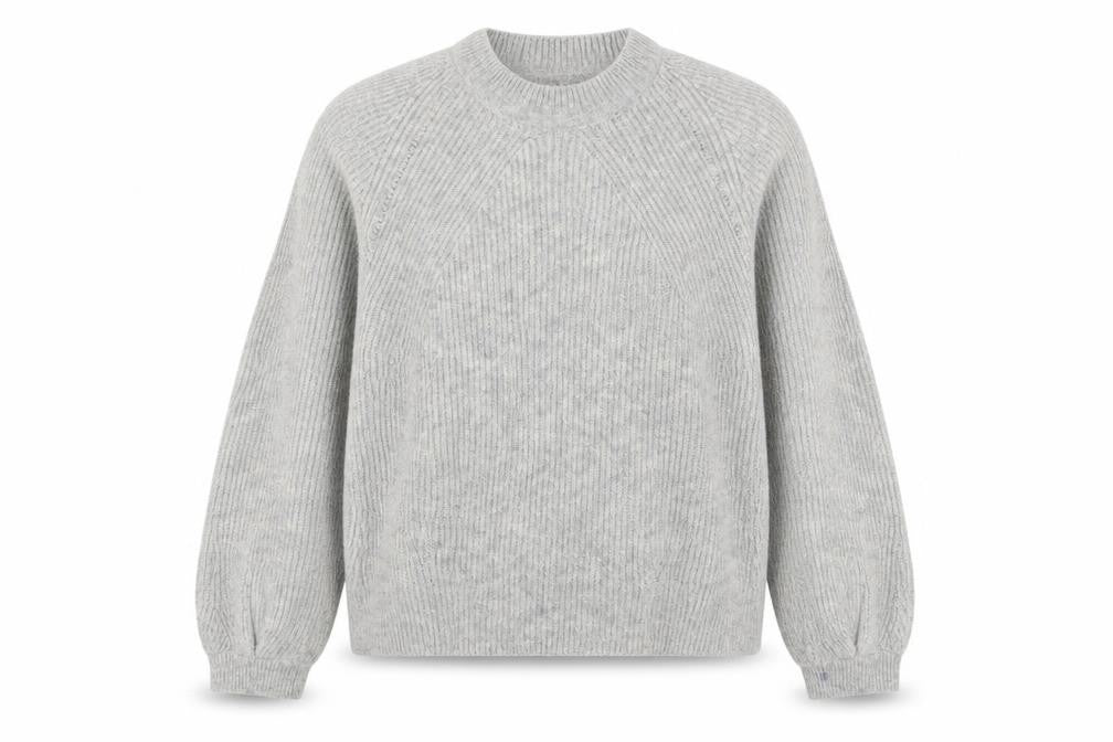 Topshop Womens Grey  Knit Pullover Jumper Size 8