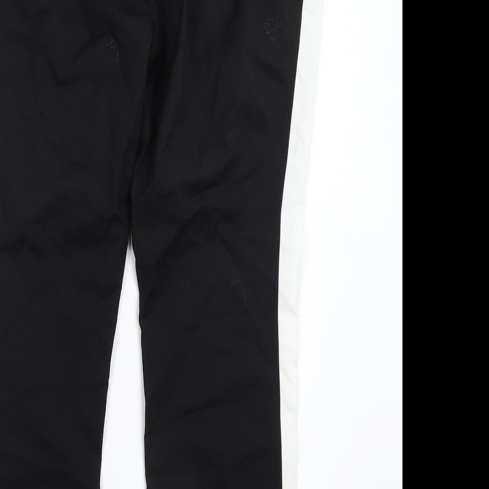 Preworn Womens Black   Trousers  Size 30 in L25 in