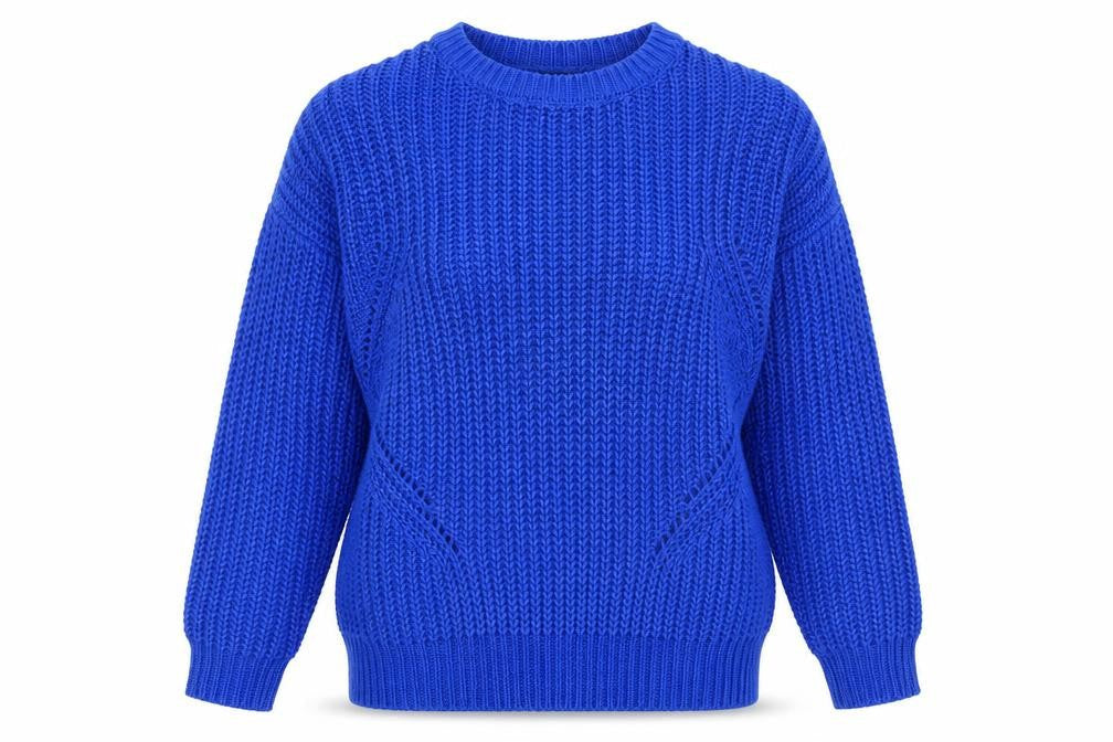 goldigga Womens Blue  Knit Pullover Jumper Size 8