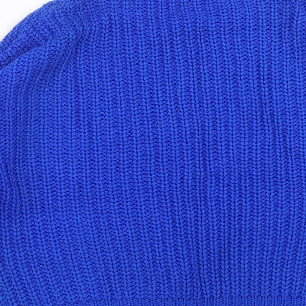 goldigga Womens Blue  Knit Pullover Jumper Size 8