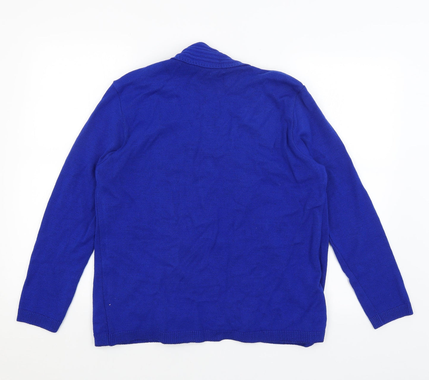 Preworn Womens Blue Striped  Pullover Jumper Size M