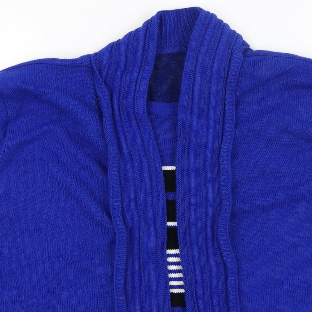 Preworn Womens Blue Striped  Pullover Jumper Size M
