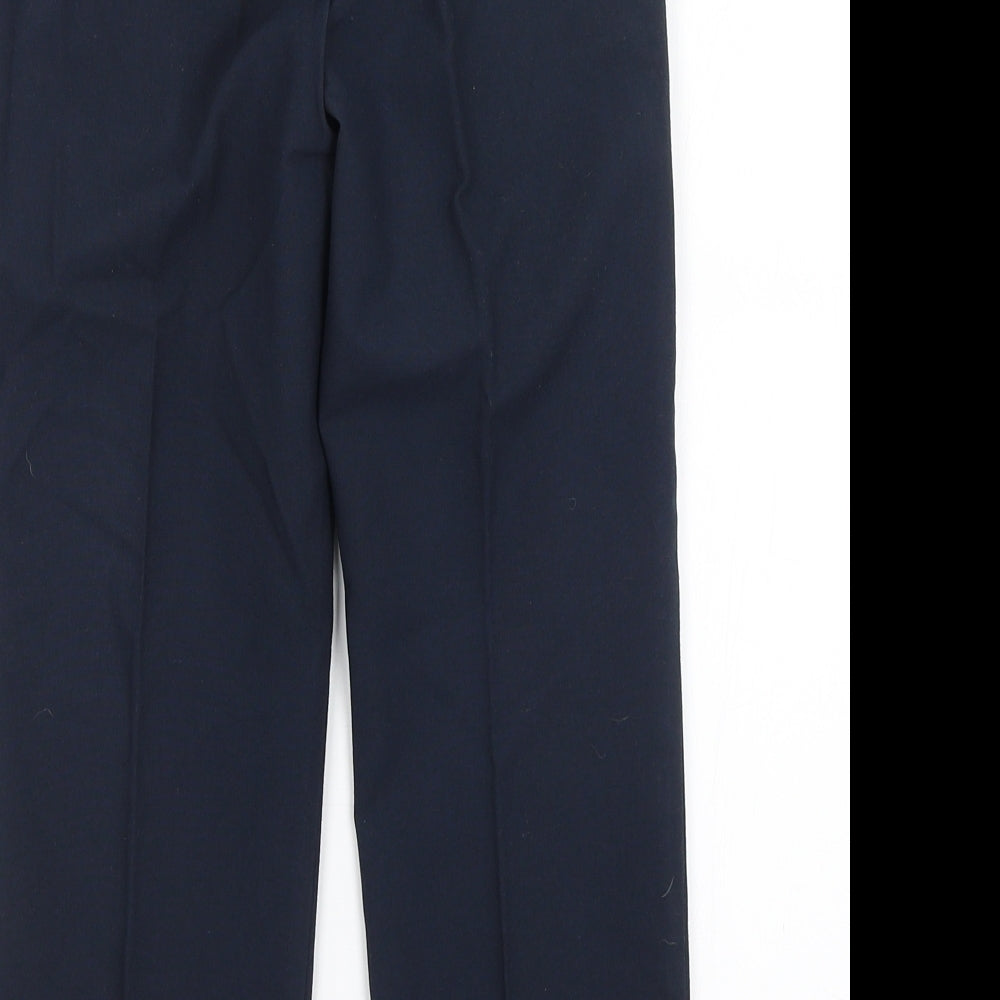 M&S Boys Blue   Dress Pants Trousers Size 8-9 Years