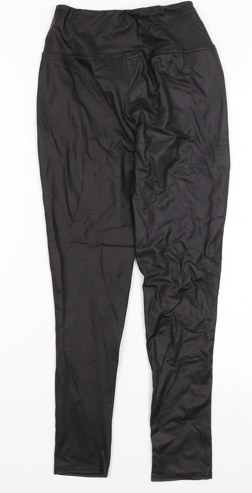 Boohoo Womens Black   Trousers  Size 10 L26 in
