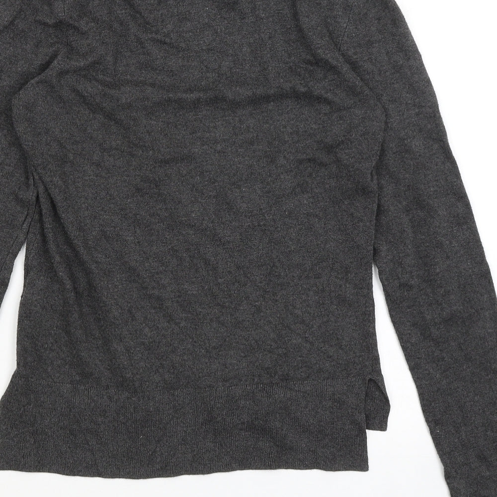 Zara Womens Grey   Pullover Jumper Size M