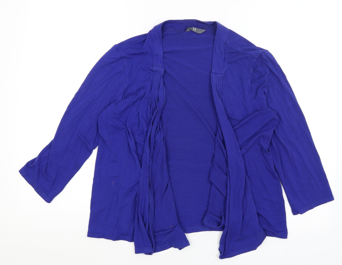 BHS Womens Blue   Cardigan Jumper Size 14