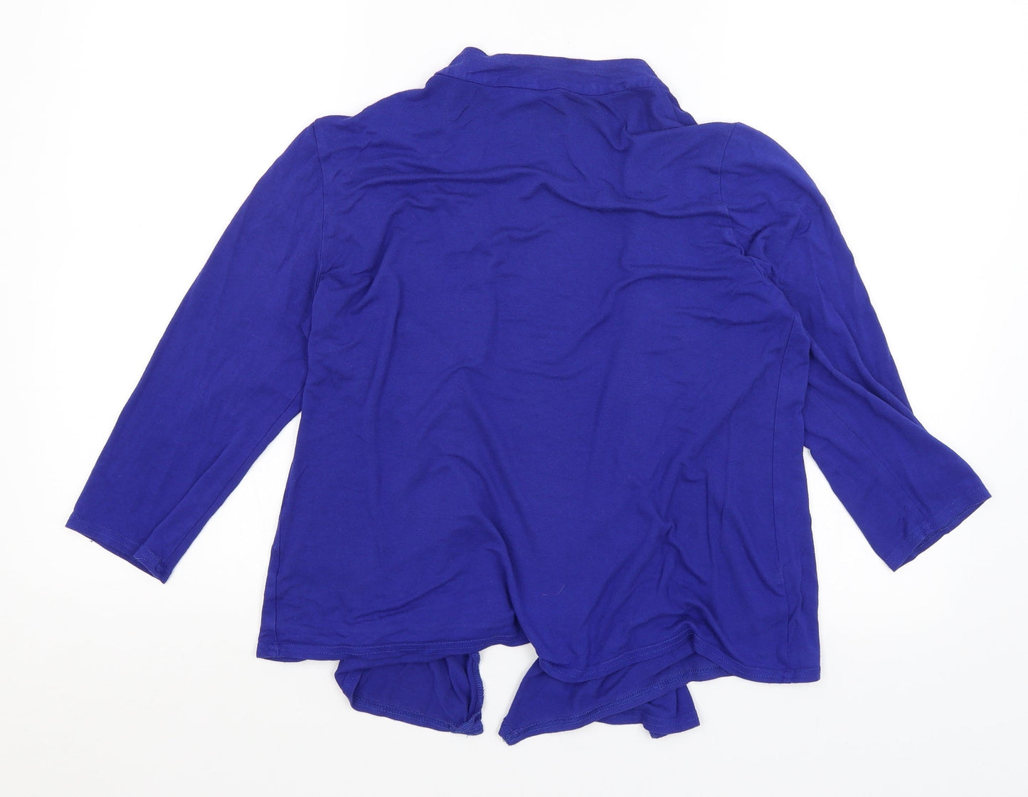 BHS Womens Blue   Cardigan Jumper Size 14