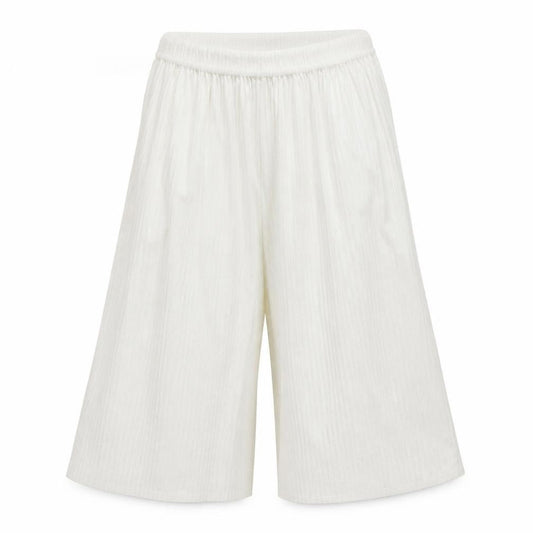 Preworn Womens Ivory   Culotte Shorts Size S