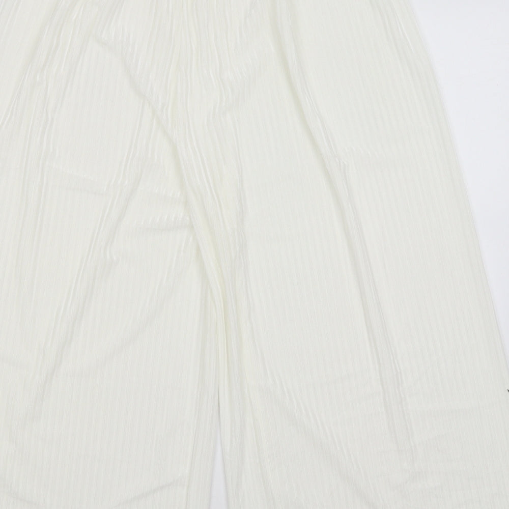 Preworn Womens Ivory   Culotte Shorts Size S