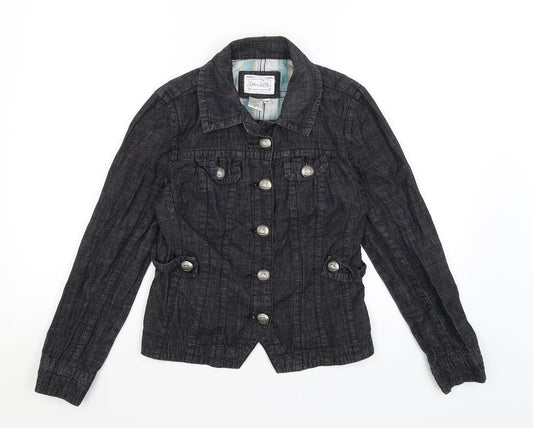 Live a Little Womens Black   Jacket  Size S