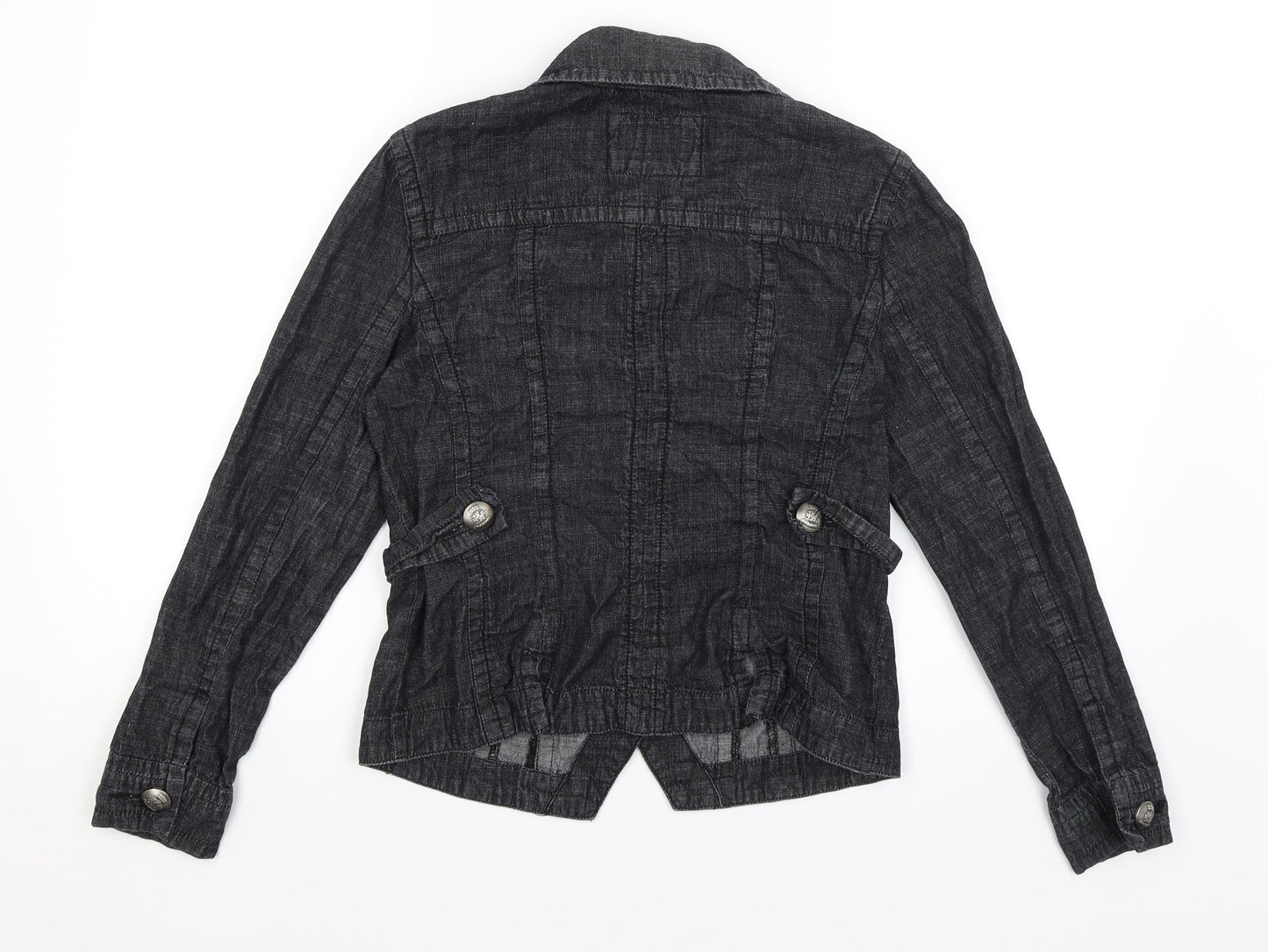 Live a Little Womens Black   Jacket  Size S