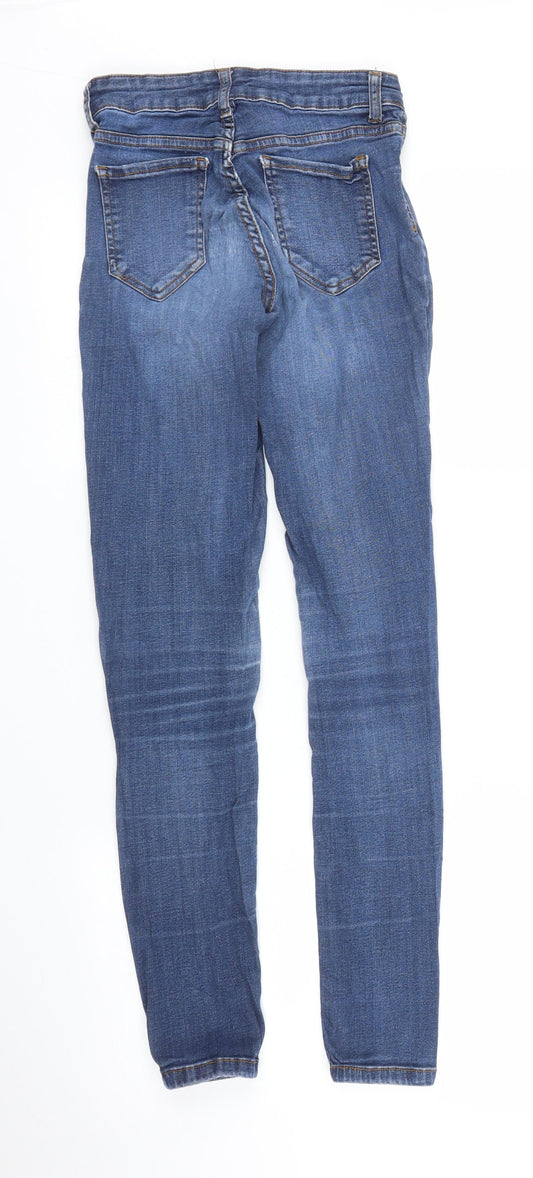 Amisu Girls Blue  Denim Skinny Jeans Size 12-13 Years