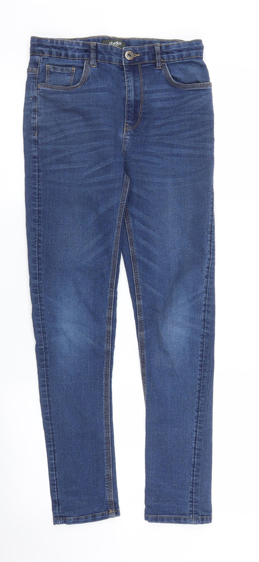 Studio Denim Girls Blue  Denim Skinny Jeans Size 12 Years