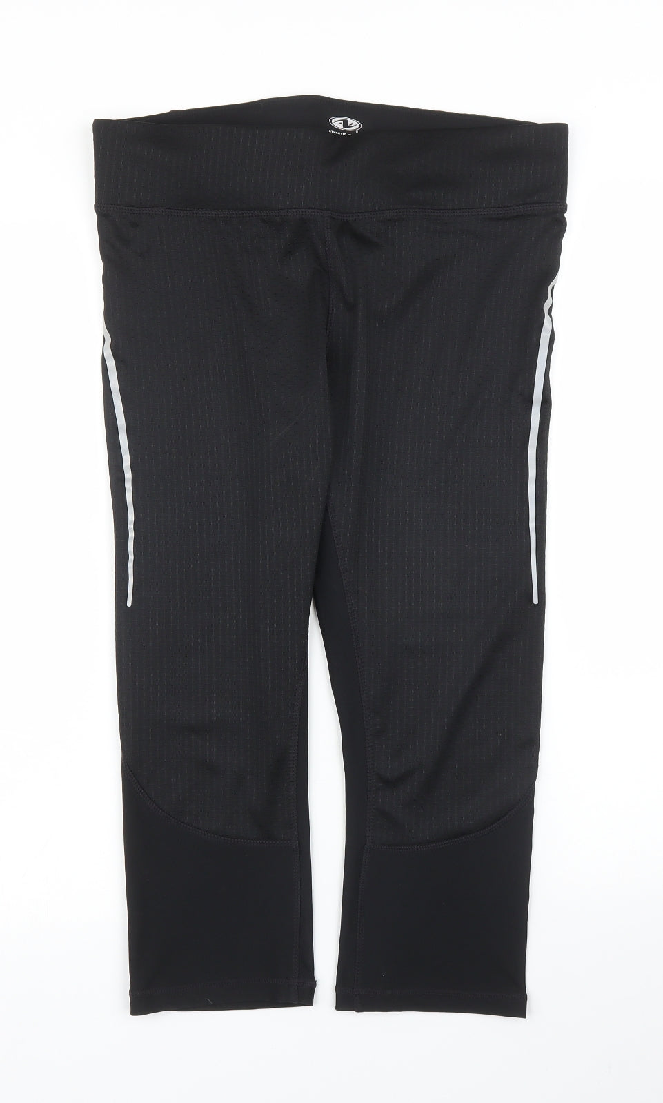Athletics Womens Black   Compression Leggings Size M L19 in