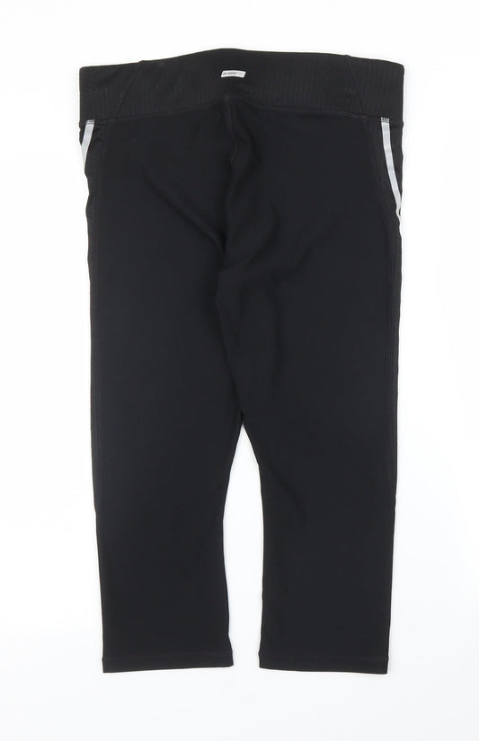 Athletics Womens Black   Compression Leggings Size M L19 in