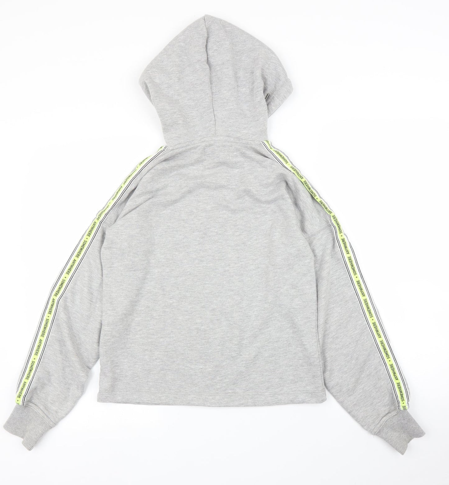 Pull&Bear Womens Grey   Pullover Hoodie Size XS