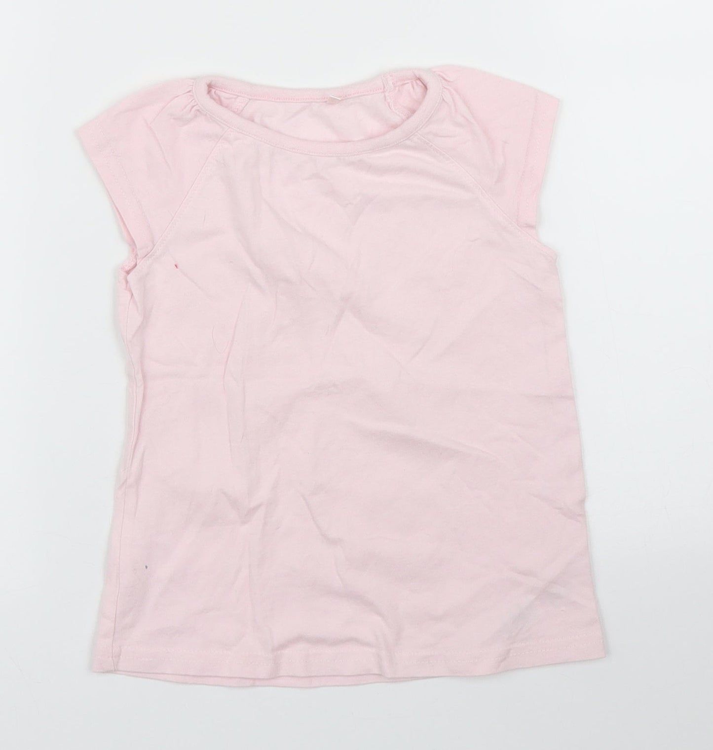 George Girls Pink   Basic T-Shirt Size 3 Years