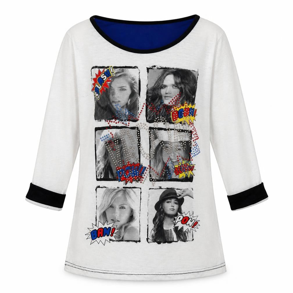 LPC Girls Girls White   Basic T-Shirt Size 8 Years
