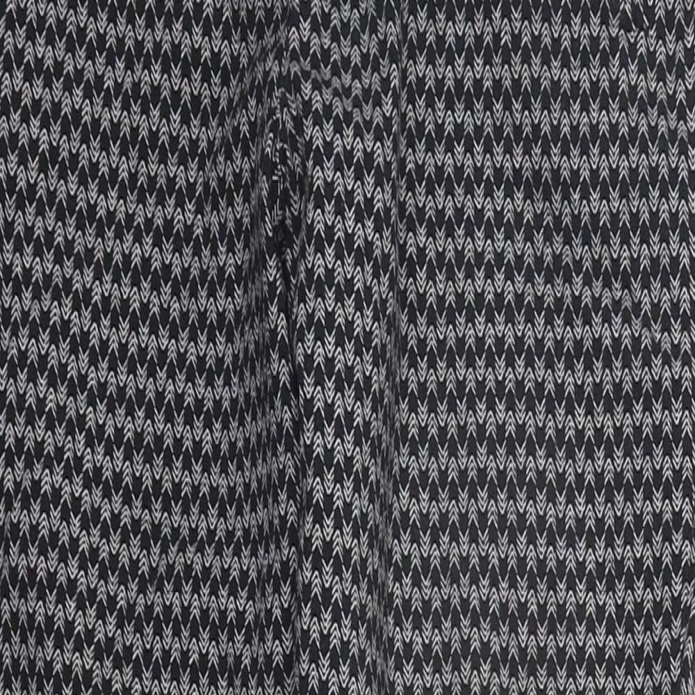 Red Herring Womens Black   Trousers  Size 14 L26 in