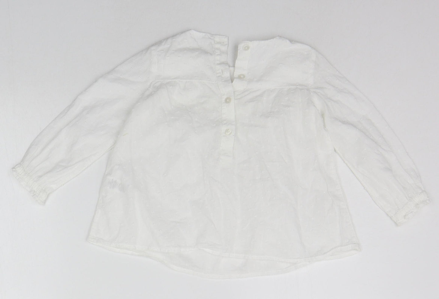 TU Baby White   Basic Button-Up Size 18-24 Months