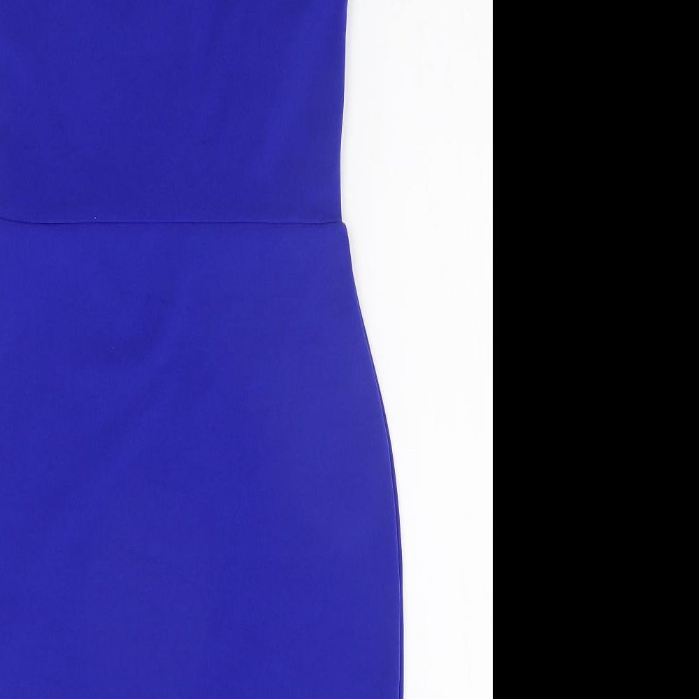 Boohoo Womens Blue   A-Line  Size 10