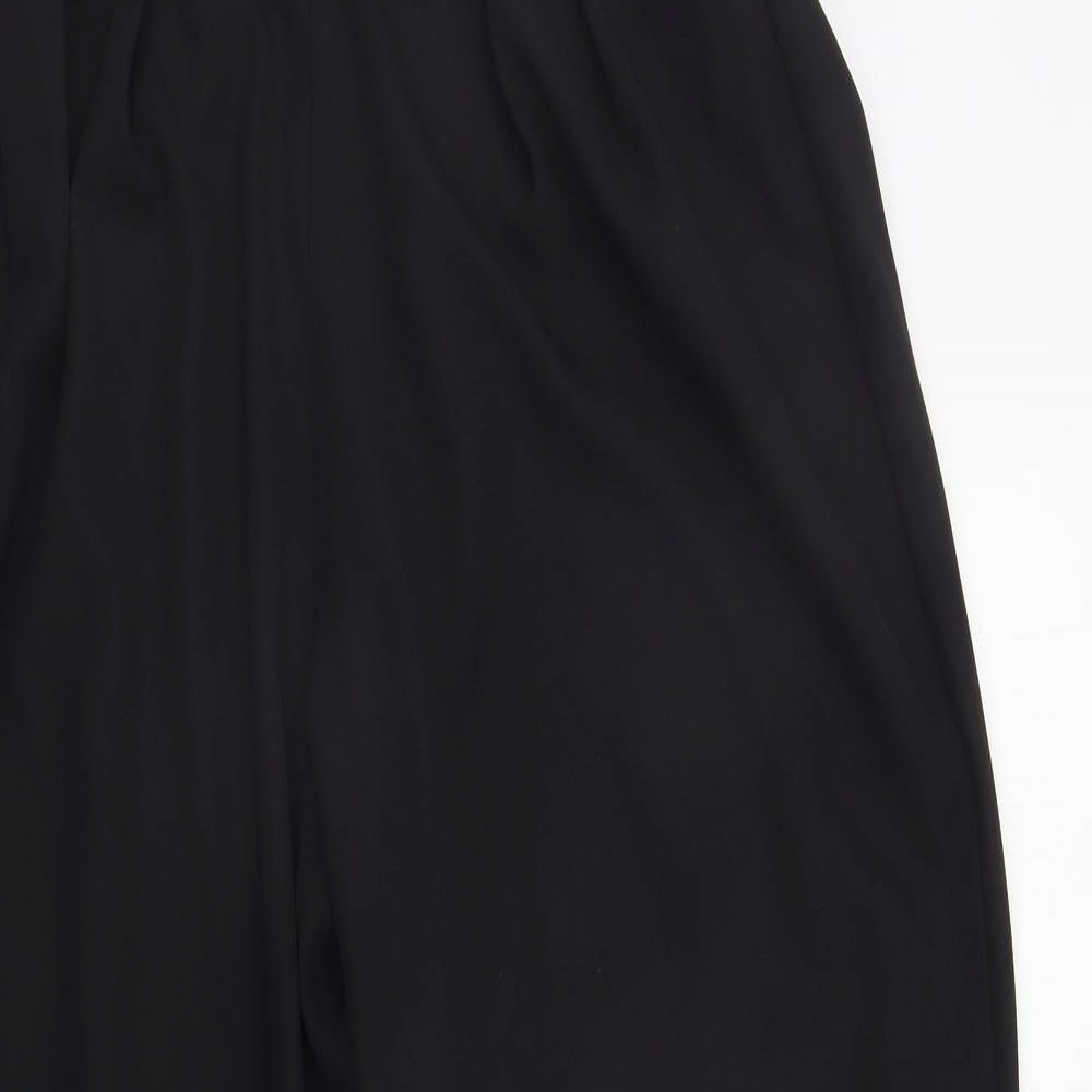CANDA Womens Black   Trousers  Size 14 L28 in