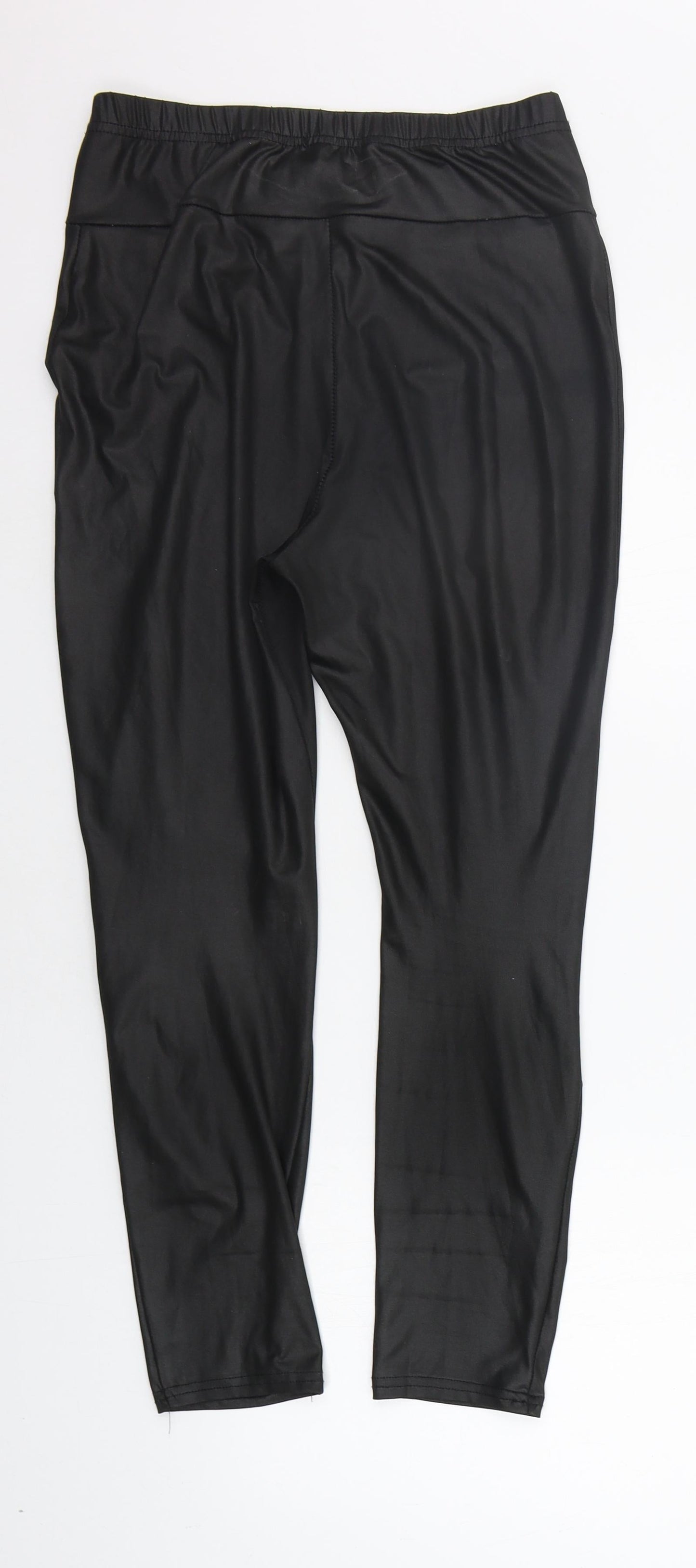 Boohoo Womens Black   Jegging Trousers Size 12 L24 in