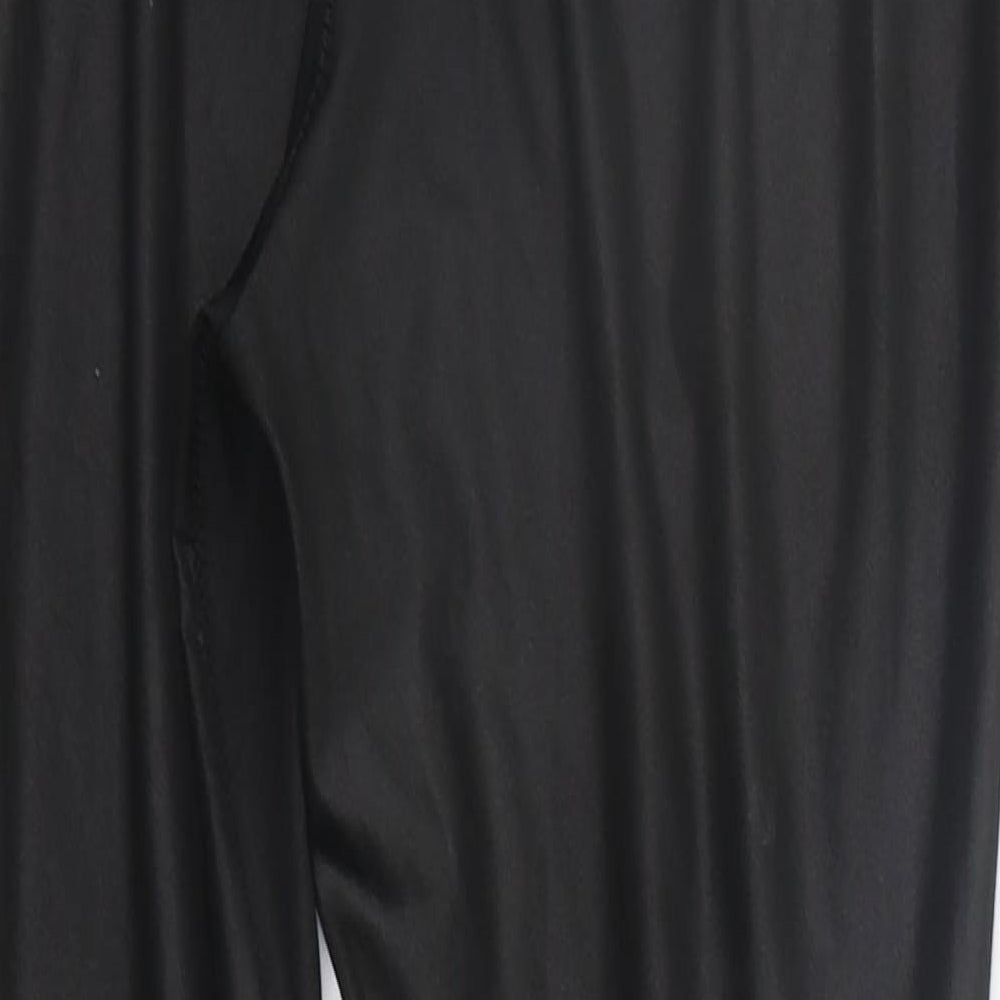 Boohoo Womens Black   Jegging Trousers Size 12 L24 in