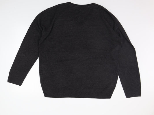 Matalan Mens Grey   Pullover Jumper Size 2XL
