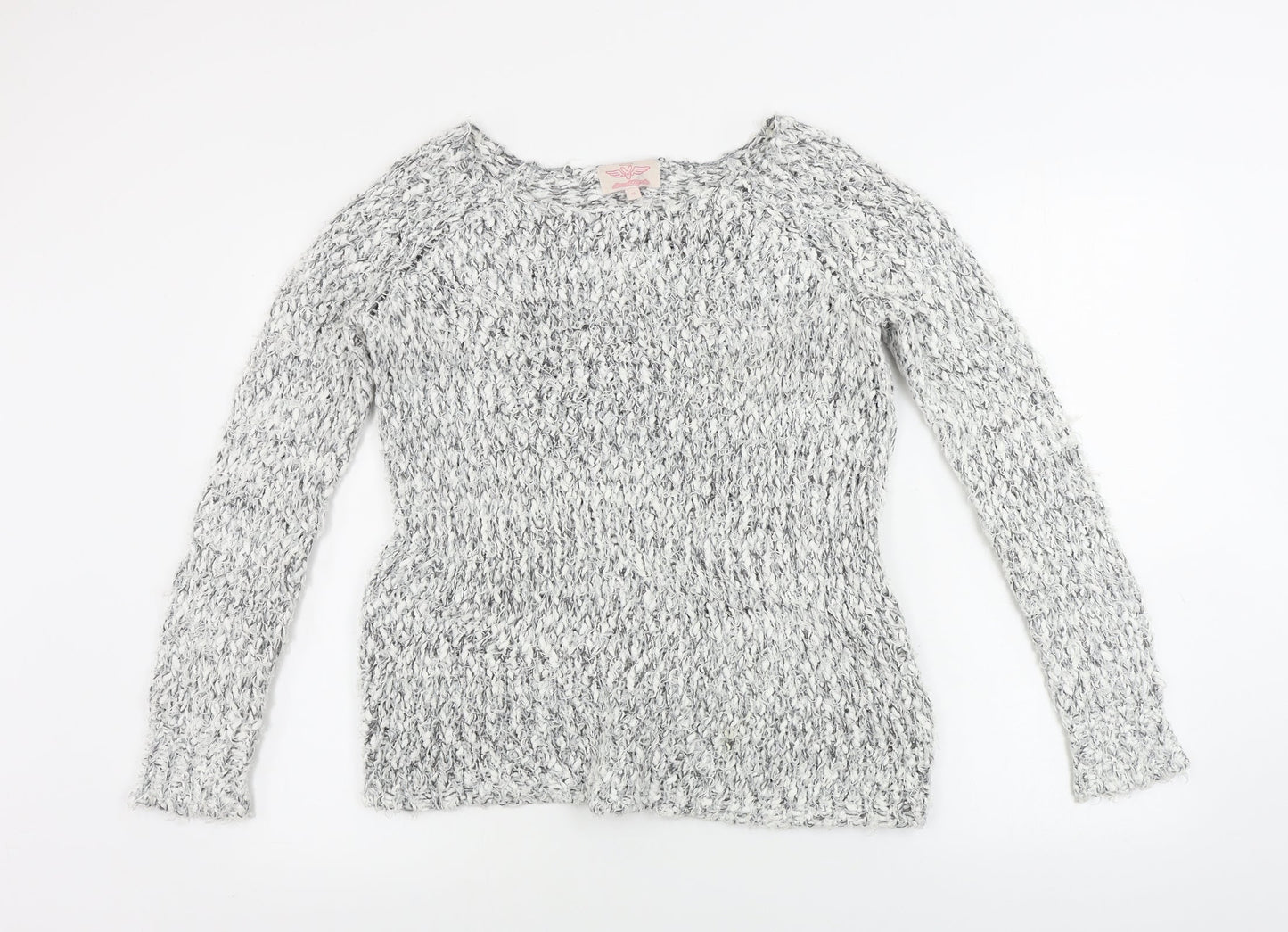 bad angels  Womens Grey   Pullover Jumper Size 10
