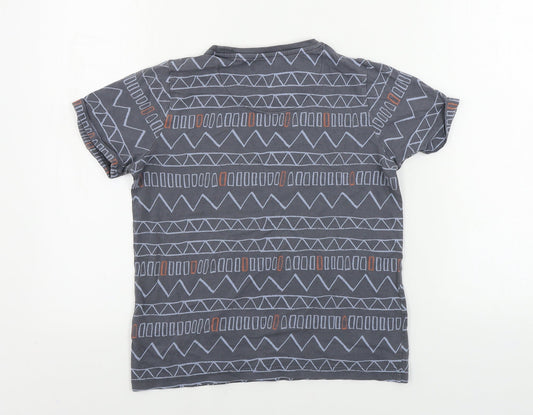 Marks and Spencer  Boys Grey   Basic T-Shirt Size 9-10 Years