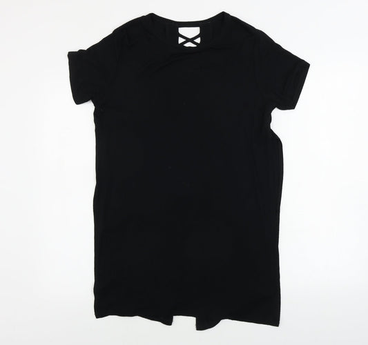 River Island  Womens Black   Basic T-Shirt Size 8