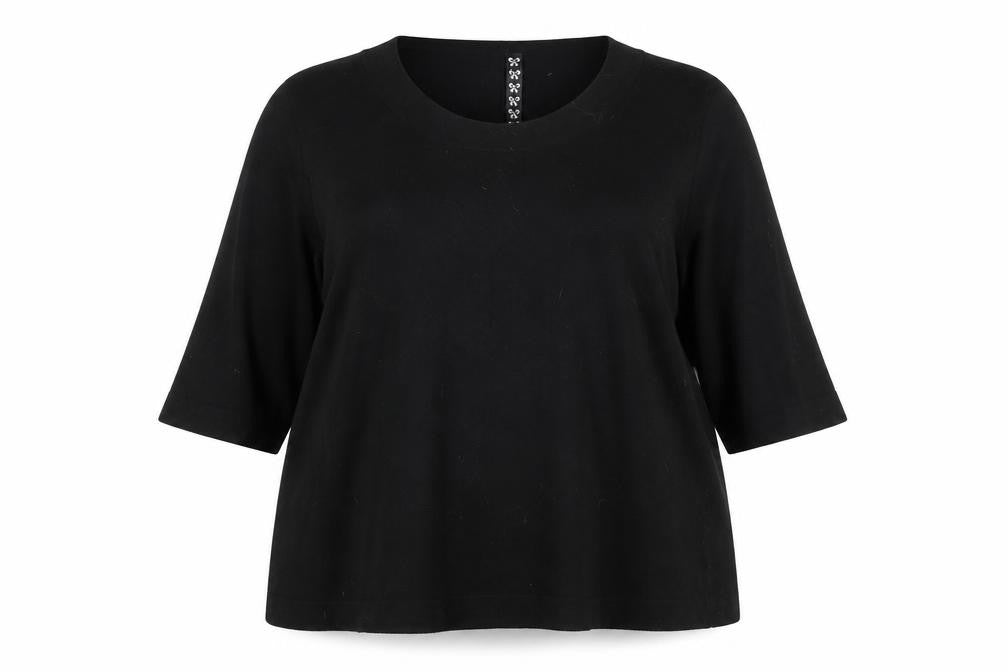 Preworn  Womens Black   Pullover Jumper Size 18