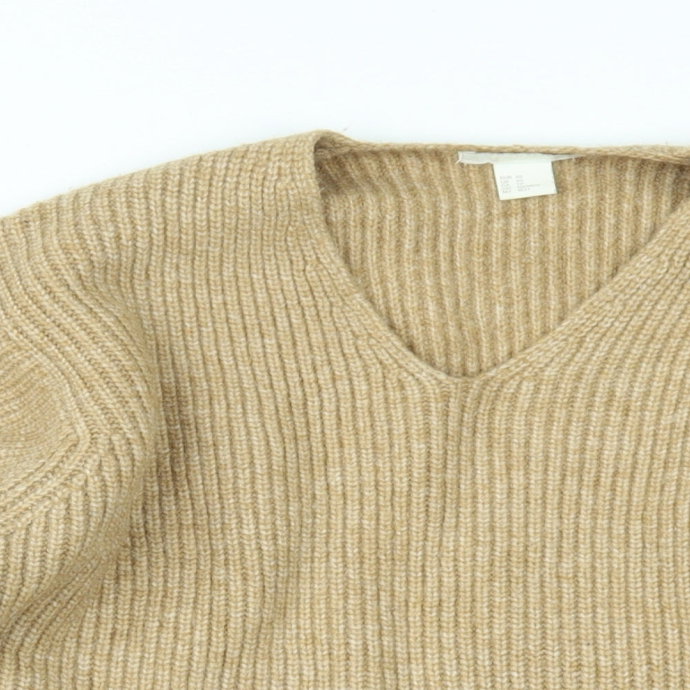H&M Womens Brown   Pullover Jumper Size XS