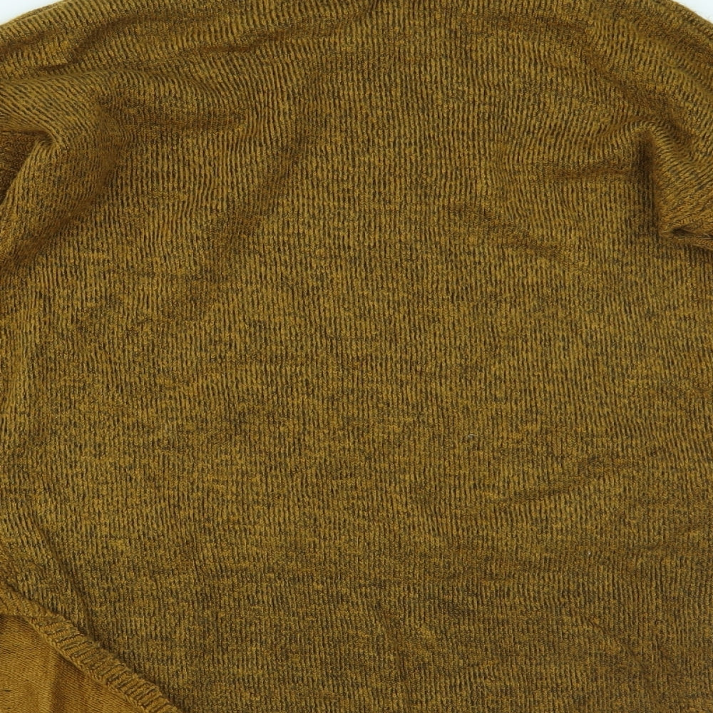 New Look Womens Yellow   Pullover Jumper Size 10