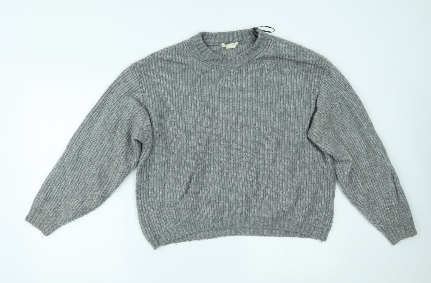 H&M Womens Grey   Pullover Jumper Size S