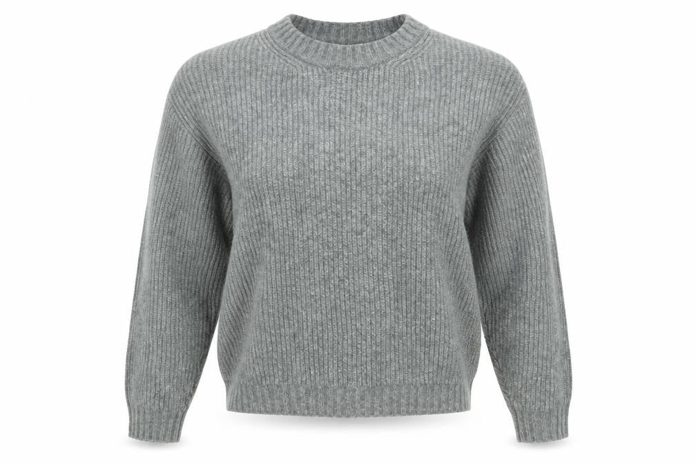 H&M Womens Grey   Pullover Jumper Size S