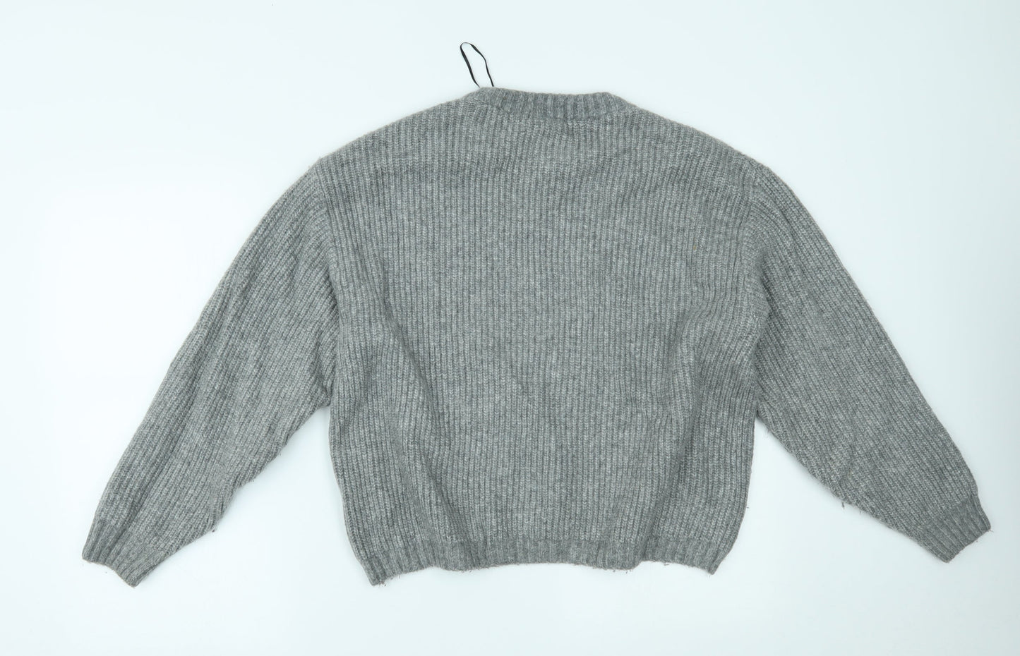 H&M Womens Grey   Pullover Jumper Size S