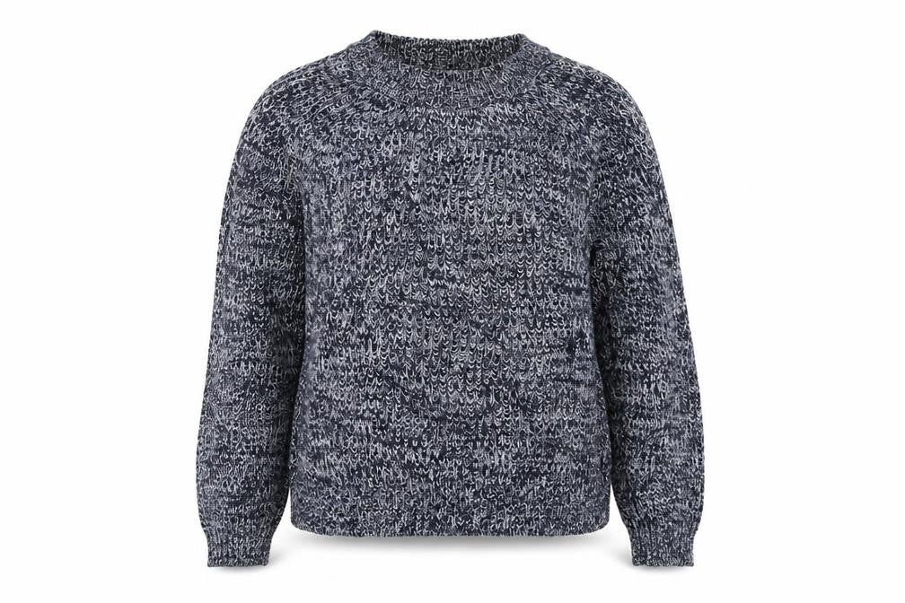 H&M Womens Blue  Knit Pullover Jumper Size M