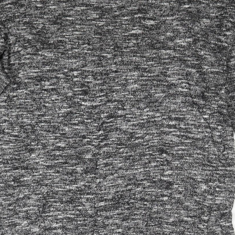 H&M Womens Grey  Knit Pullover Jumper Size XS