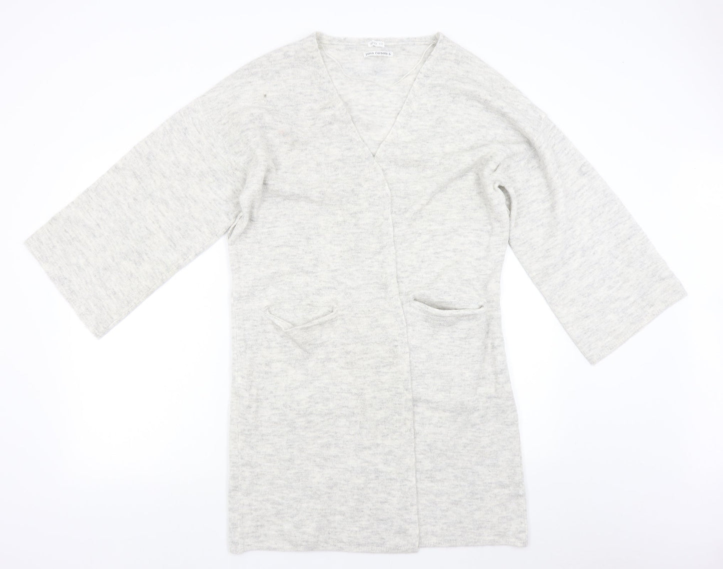 Oysho Womens Grey   Cardigan Jumper Size M