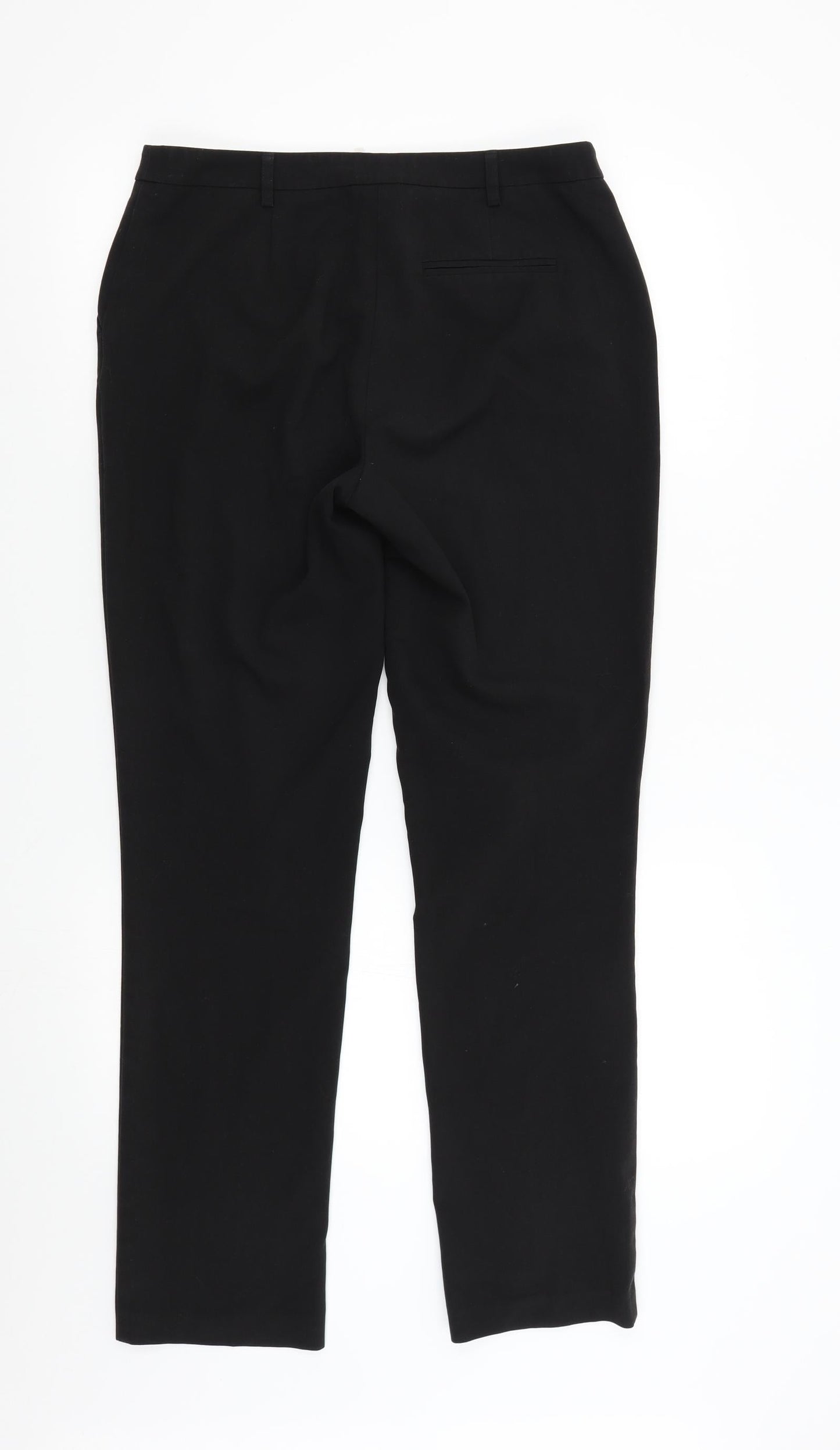 Papaya Womens Black   Trousers  Size 10 L30 in