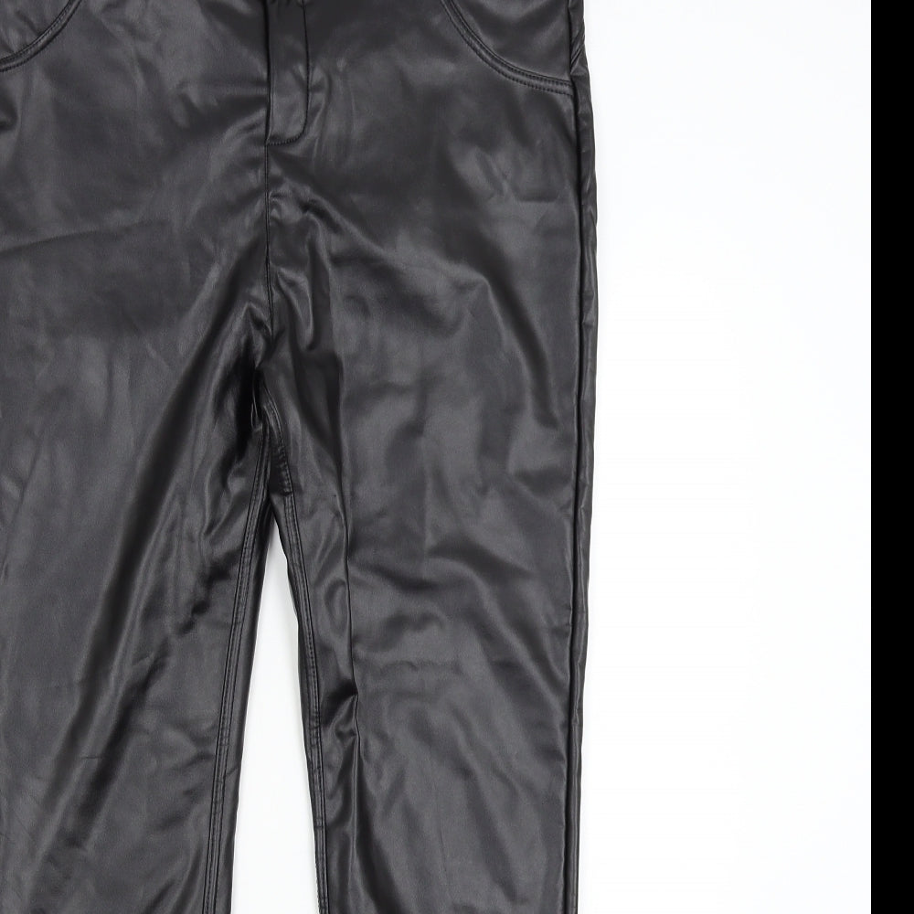 Preworn Womens Black   Trousers  Size 10 L27 in